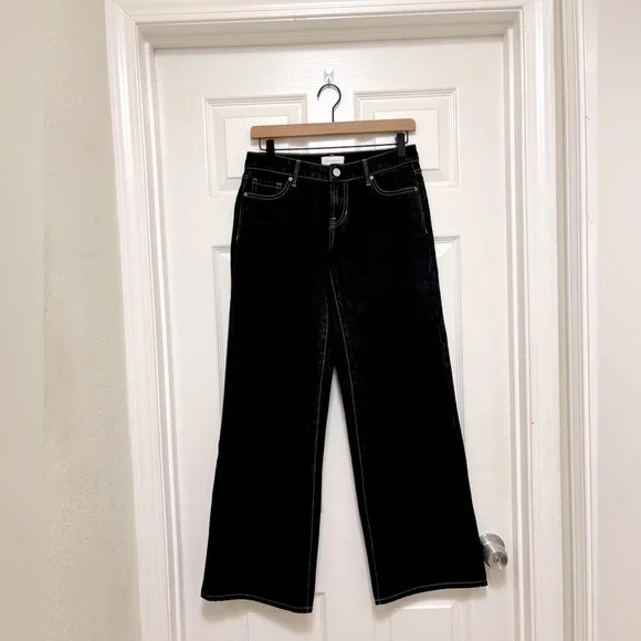 PacSun Black Flare & Wide Leg Jeans - Picture 4 of 9